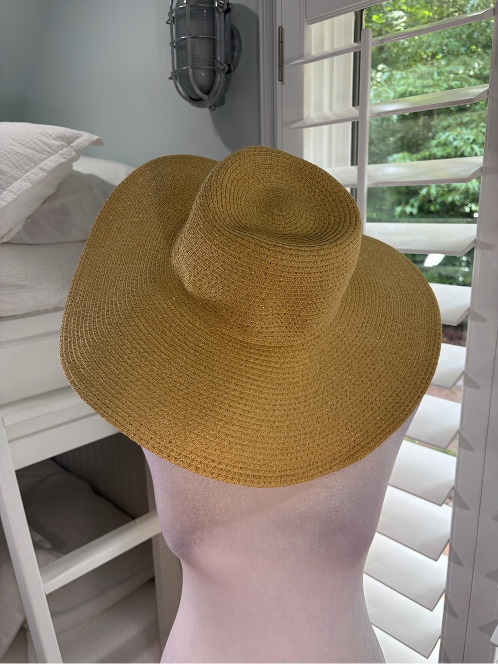 J. Crew Wide-Brim Straw Sun Hat